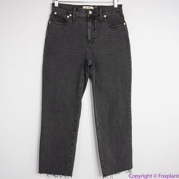 NEW Madewell‎ The petite Perfect Vintage Straight Jean in lunar wash, 28P - Picture 4 of 16